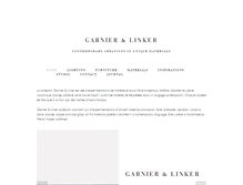 Tablet Screenshot of garnieretlinker.com